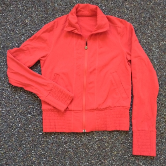 lululemon athletica Jackets & Blazers - Red Lululemon Da Bomber Jacket